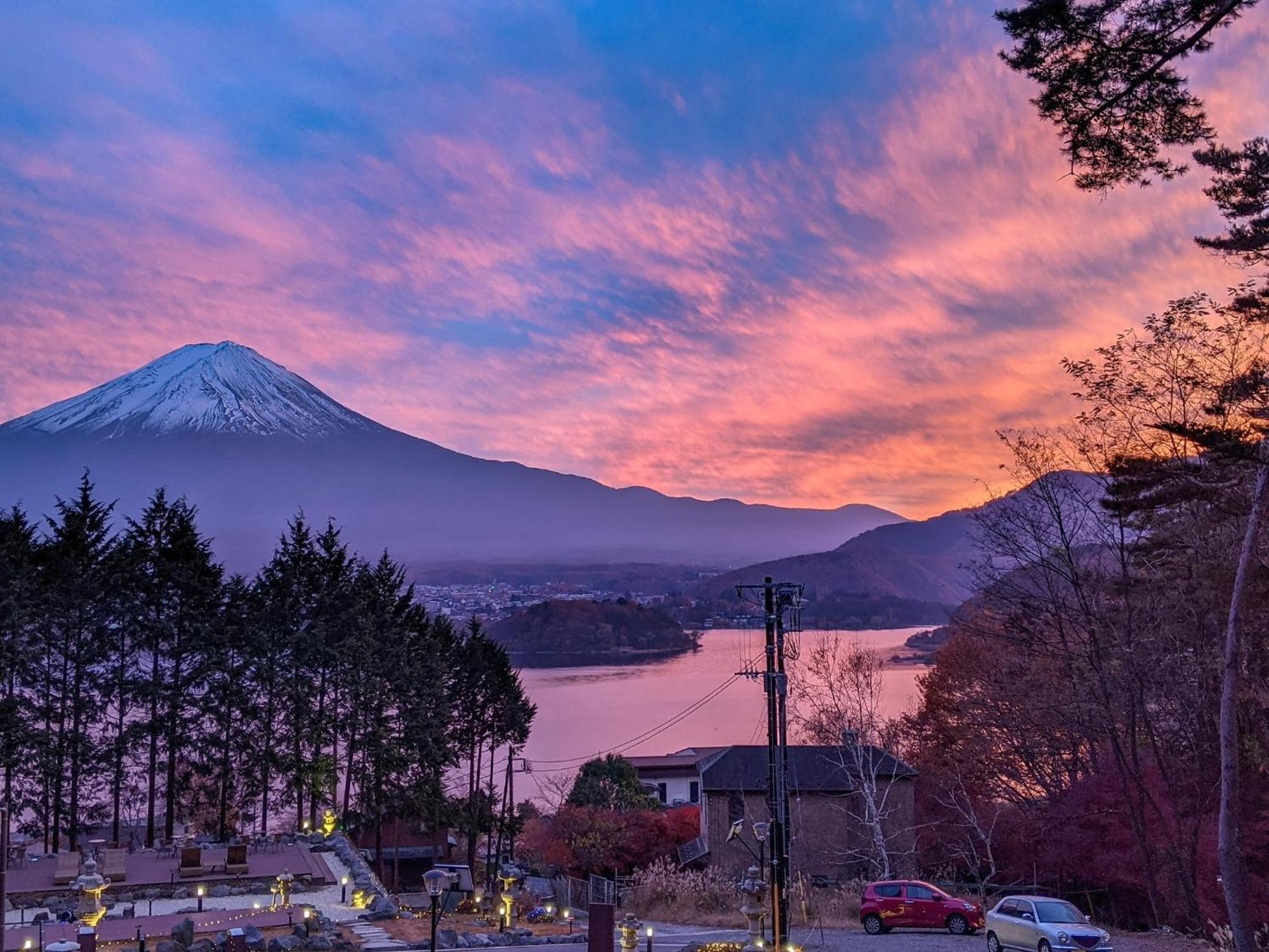 Kumonoue Fuji Hotel Deluxe Room - Mt Fuji View With Open-Air Bath Fujikawaguchiko Bagian luar foto