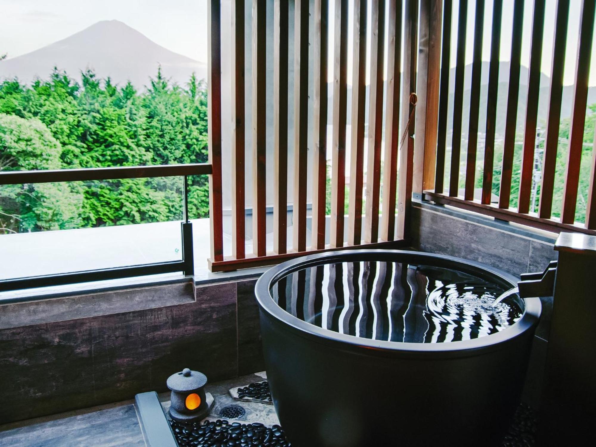 Kumonoue Fuji Hotel Deluxe Room - Mt Fuji View With Open-Air Bath Fujikawaguchiko Bagian luar foto